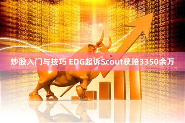 炒股入门与技巧 EDG起诉Scout获赔3350余万